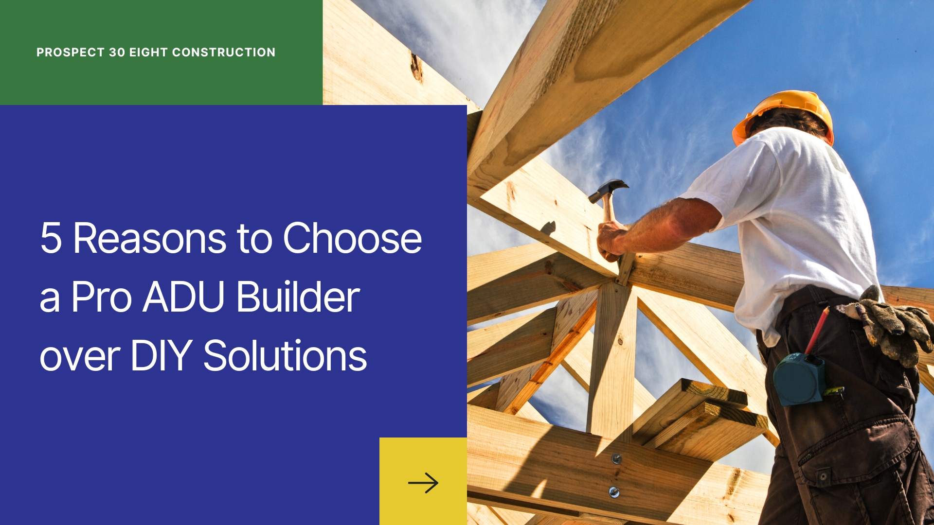 5 Reasons to Choose a Professional ADU Builder over DIY Solutions