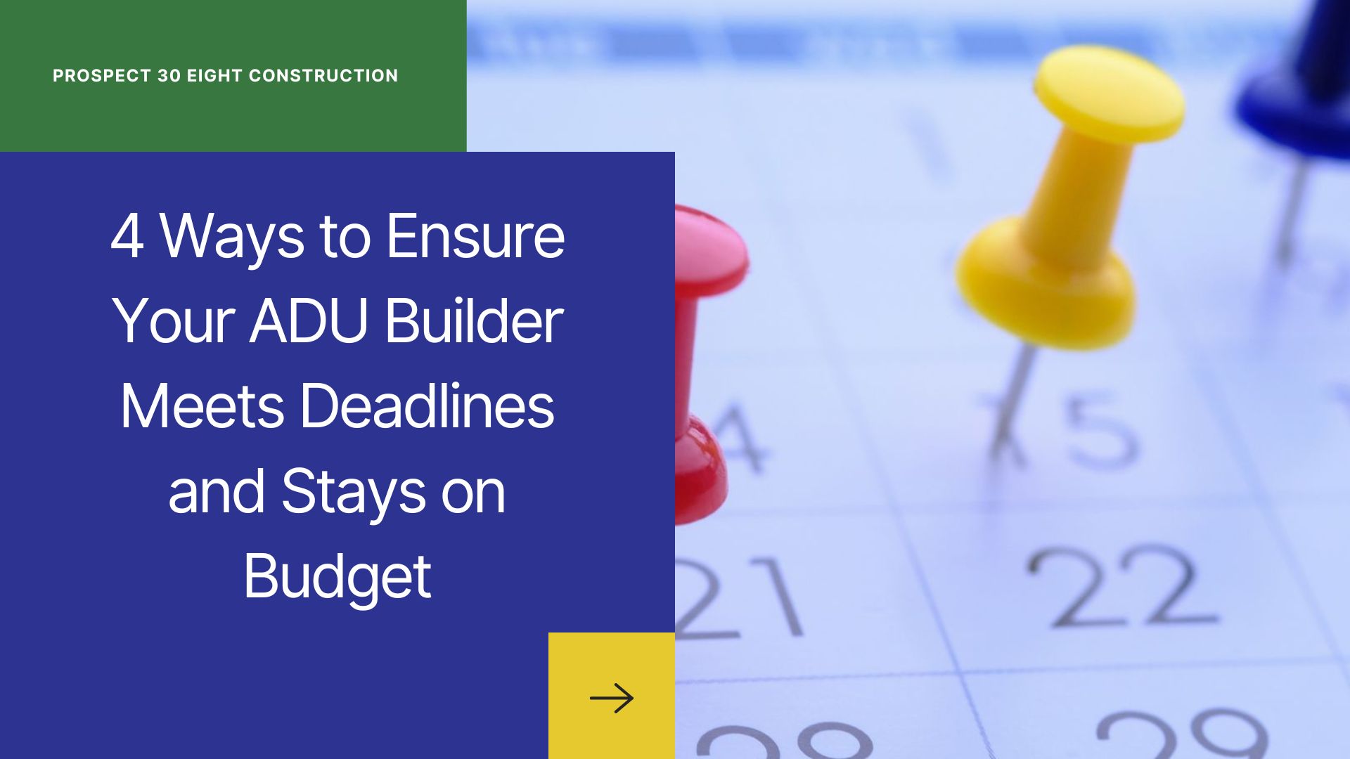 4 Ways to Ensure Your ADU Builder Meets Deadlines and Stays on Budget